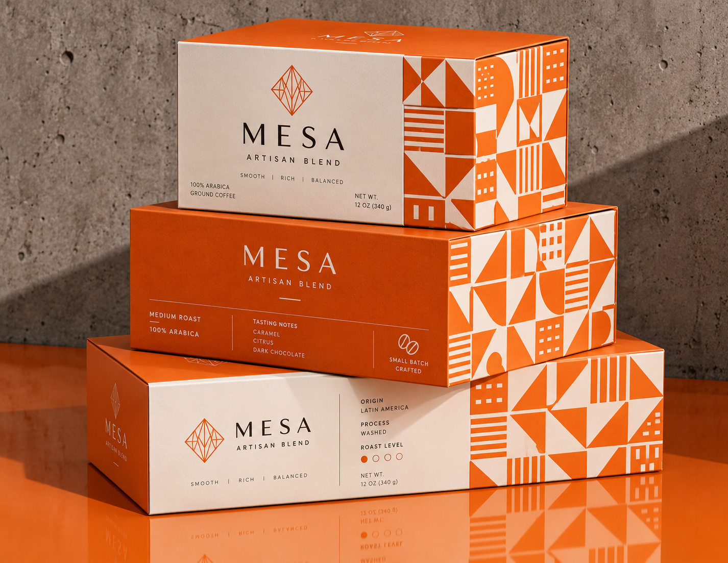 Product Packaging Design Box Dieline & 3D Mockup